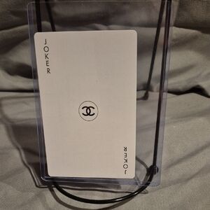 CHANEL White Joker Card